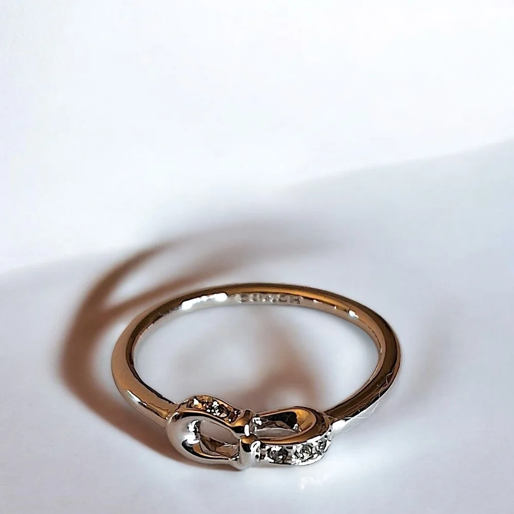 Coach Signature Turnlock Ring Trio – Size 7